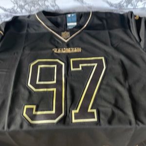 San Francisco 49ers Bosa Salute to Seevice Jersey